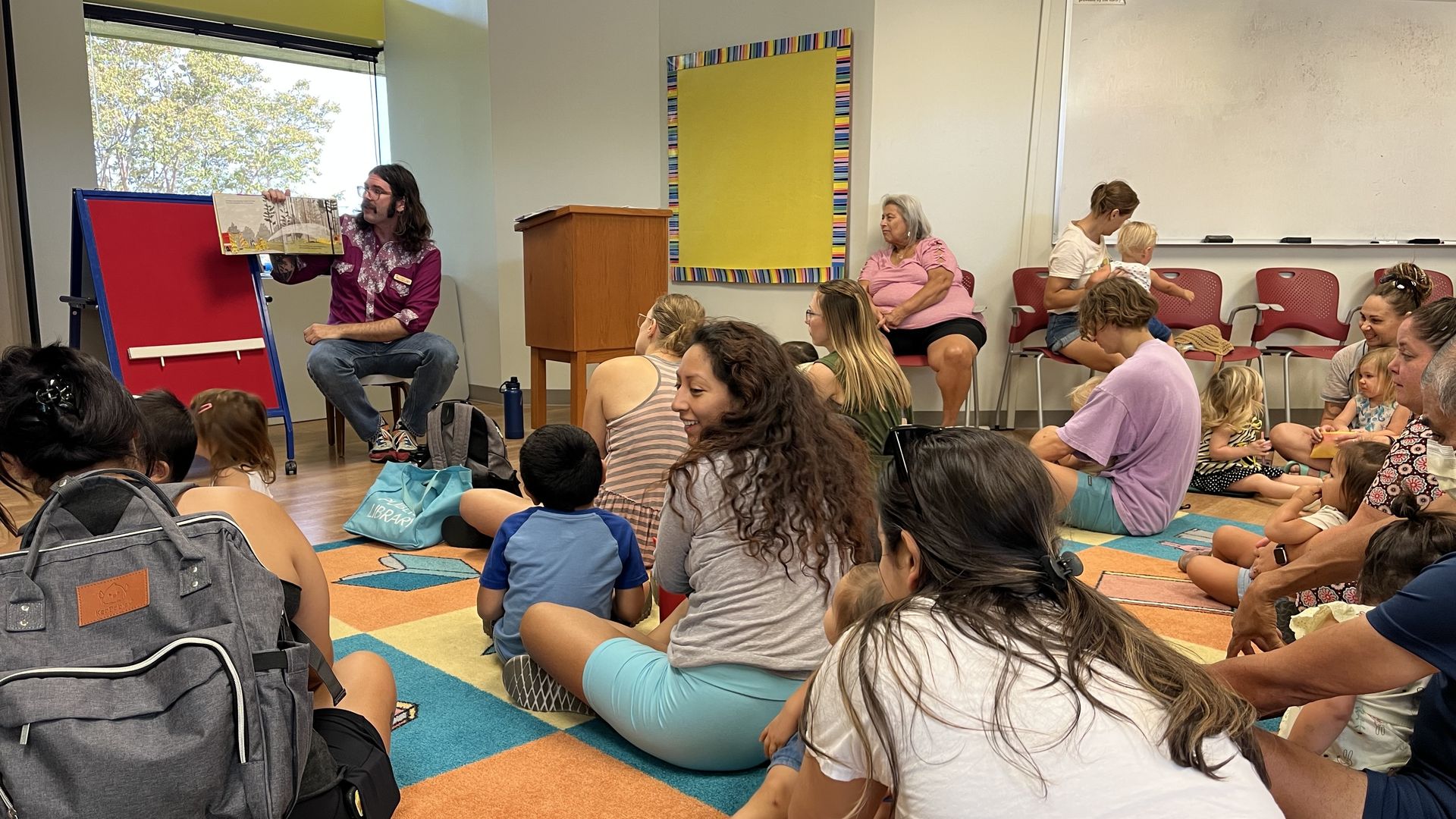 Jace Furches entertaining a crowd