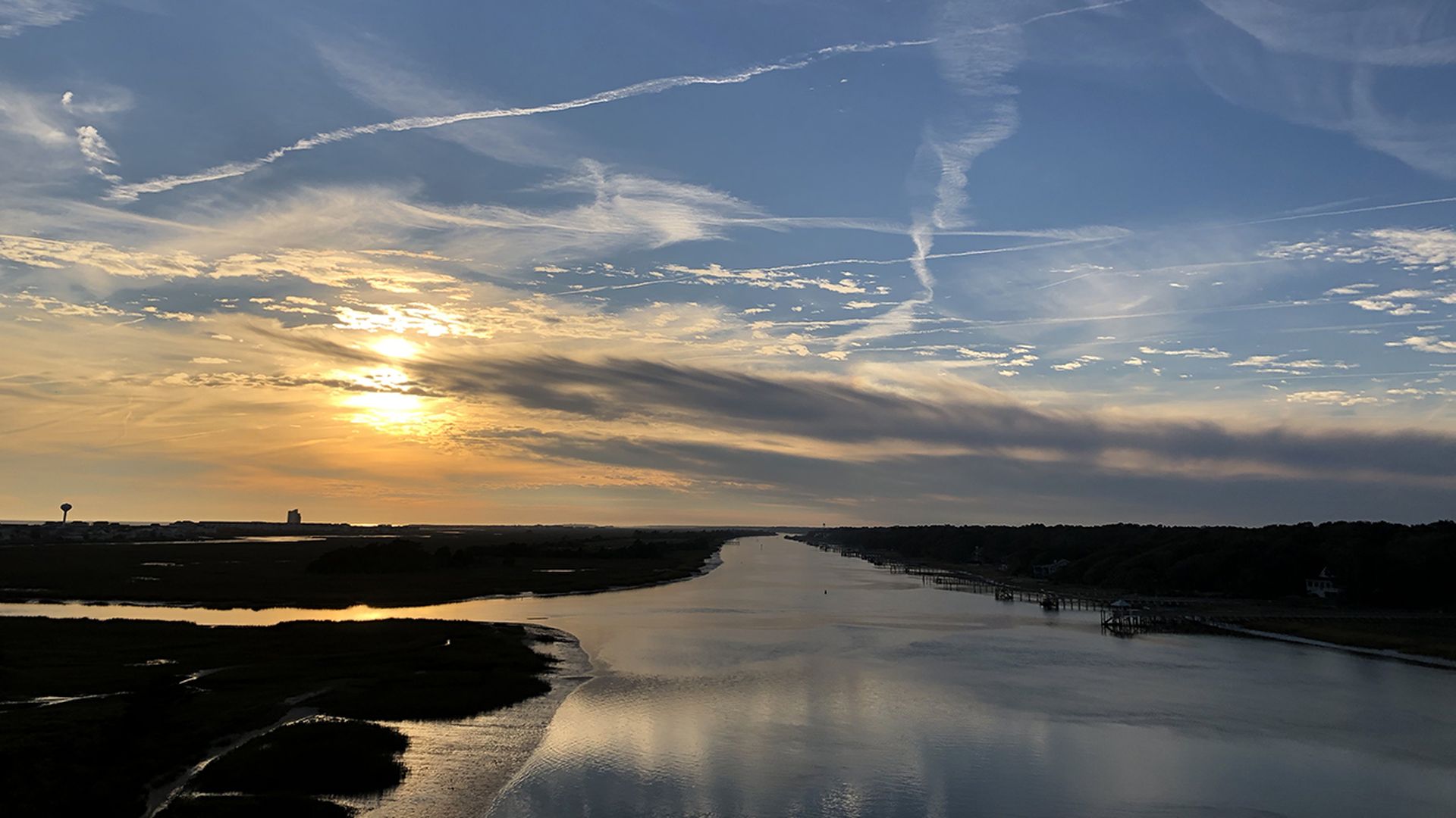Intracoastal Waterway at Ocean Isle Beach