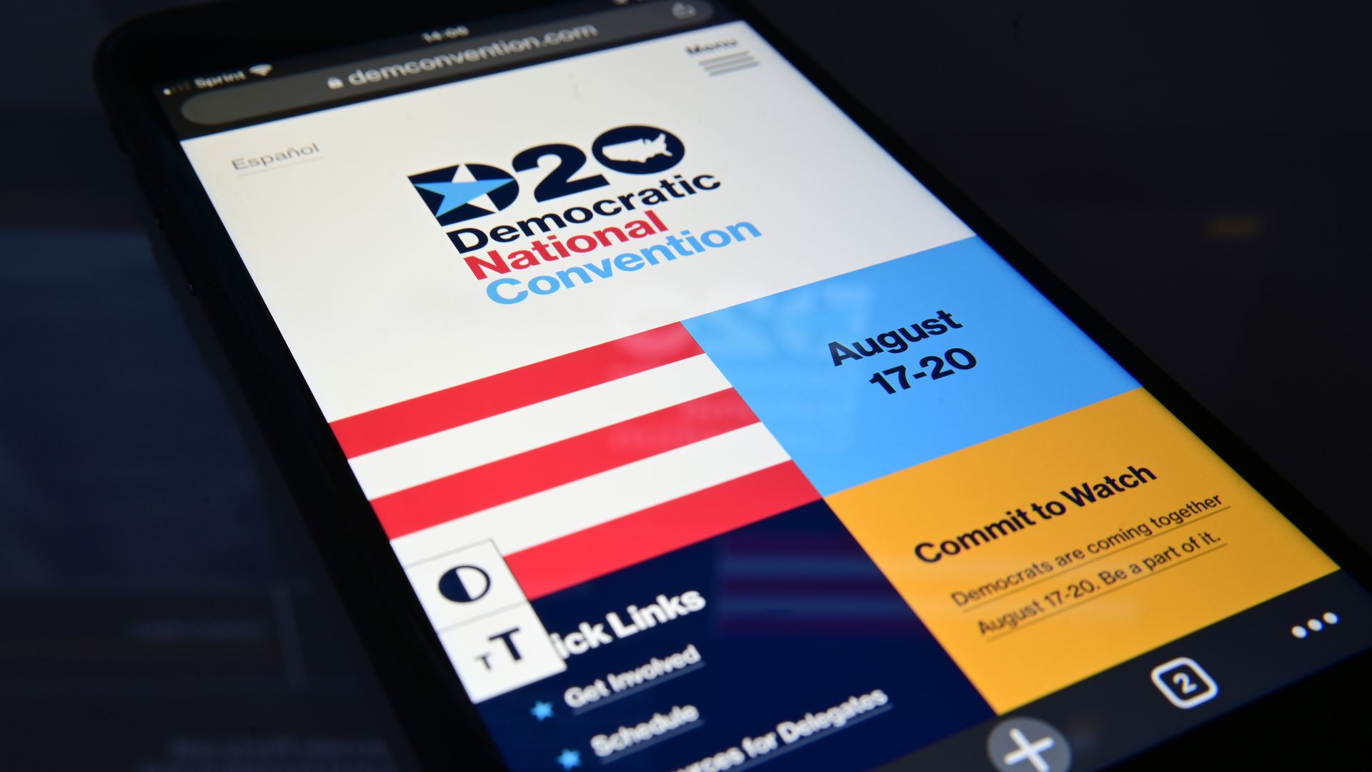 Democratic convention site
