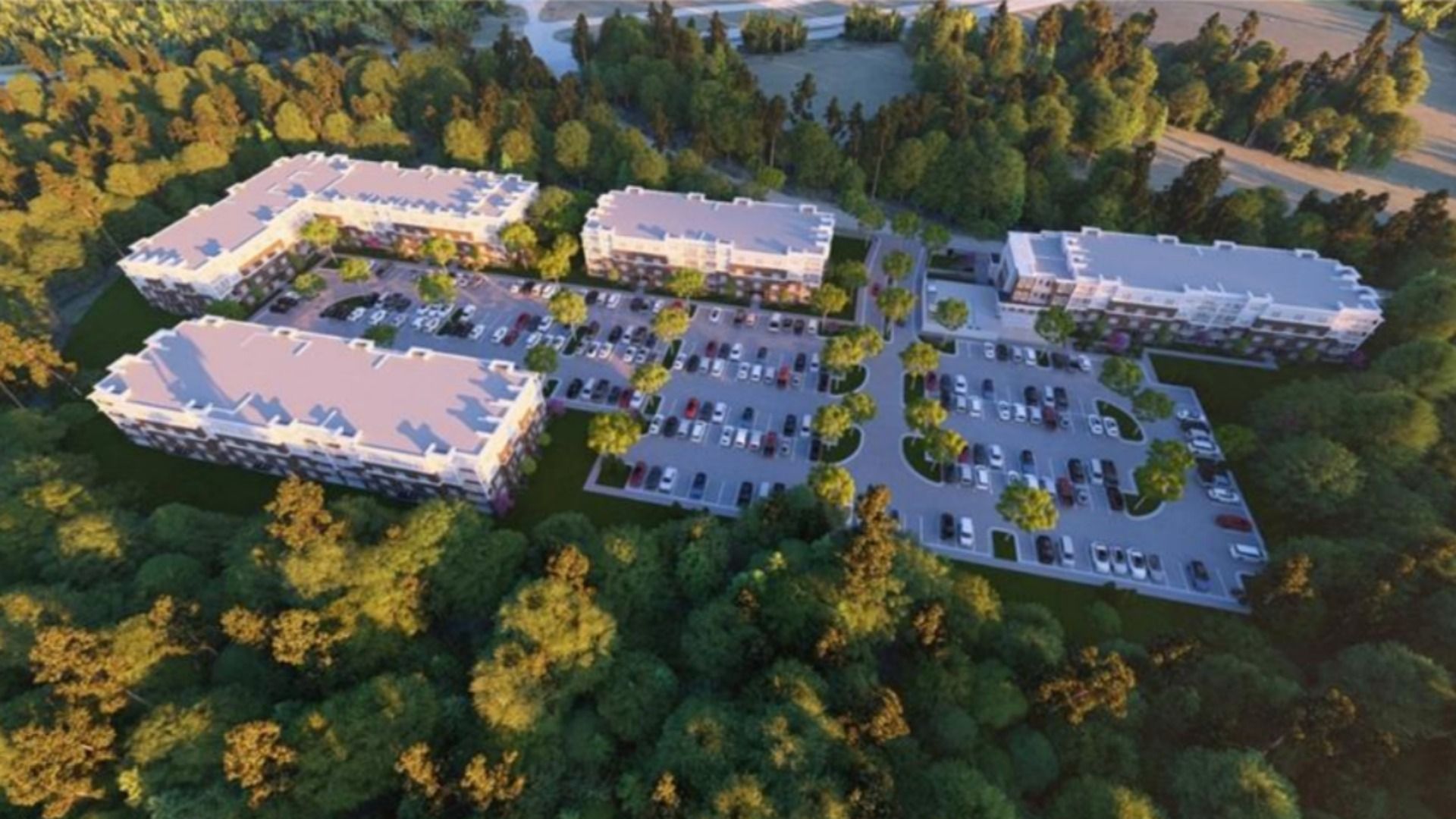 An illustration of Southridge Flatts.