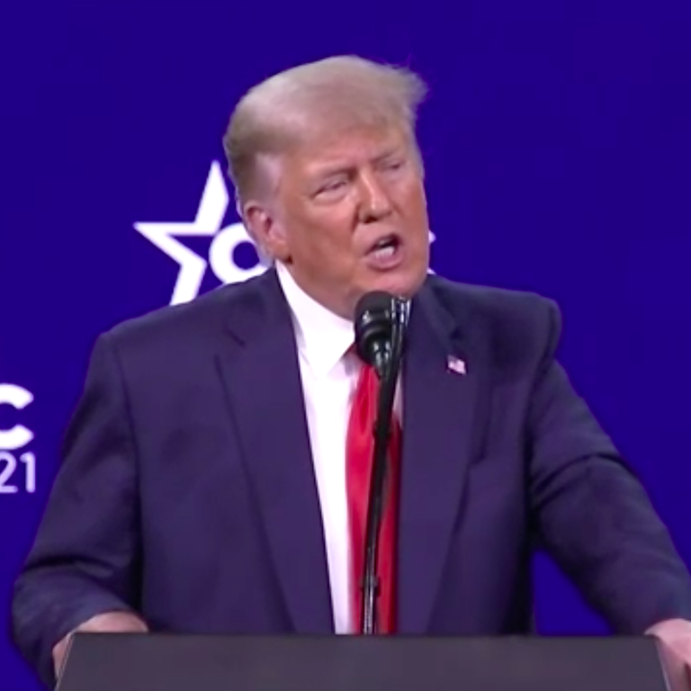 In CPAC speech Trump says he won t start a 3rd party