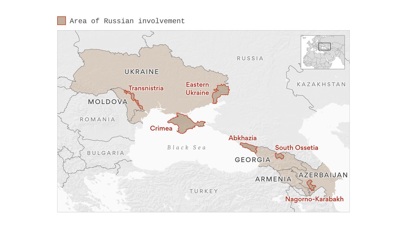 Front lines of a frozen conflict