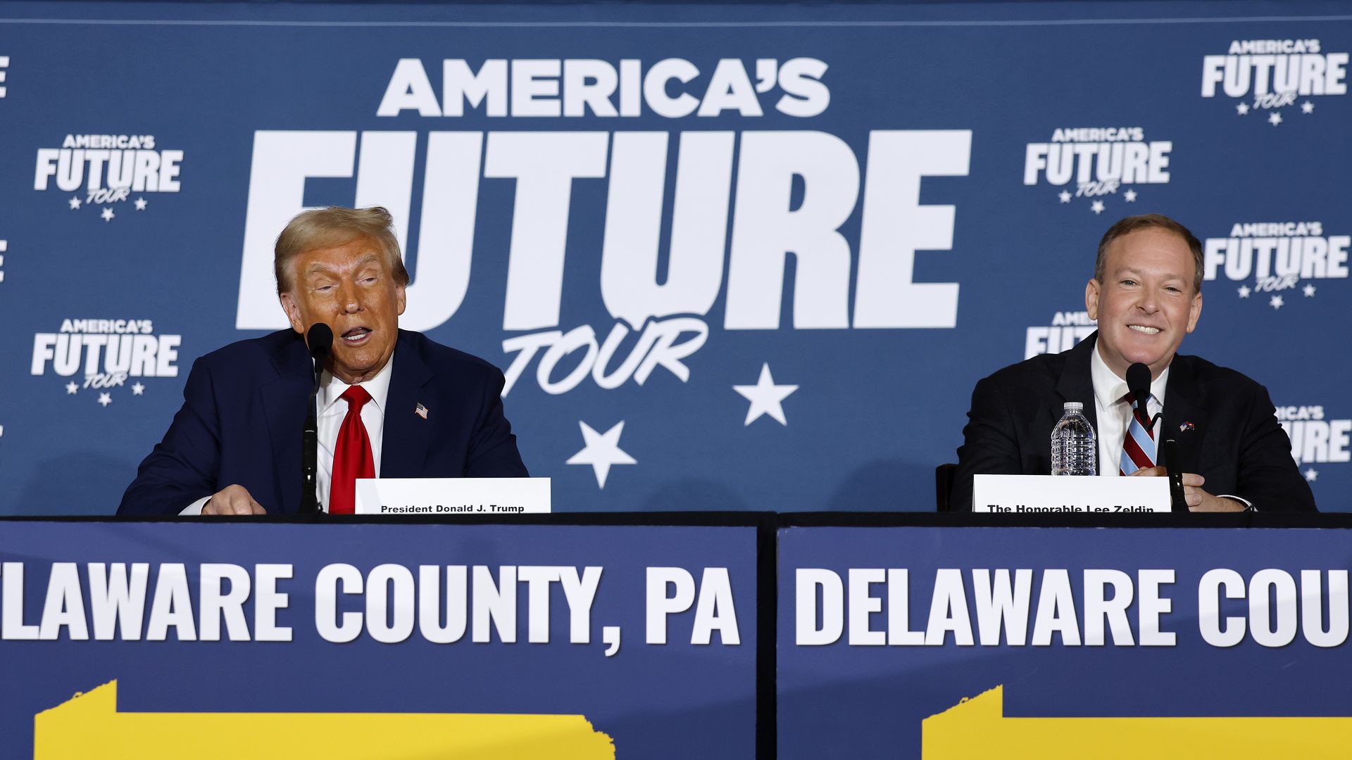 Lee Zeldin and Trump