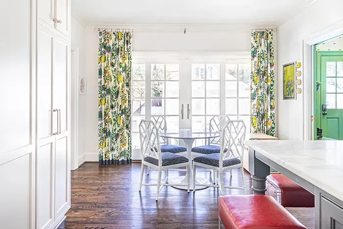 Katrina Hutchins Home Tour dining nook
