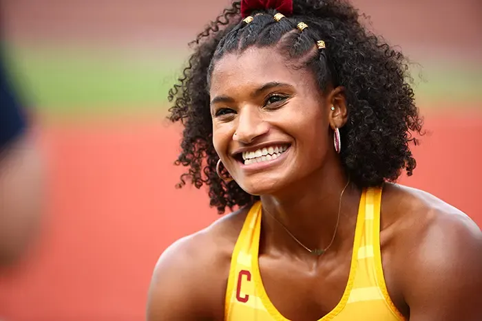 Anna Cockrell at 2021 NCAA championships