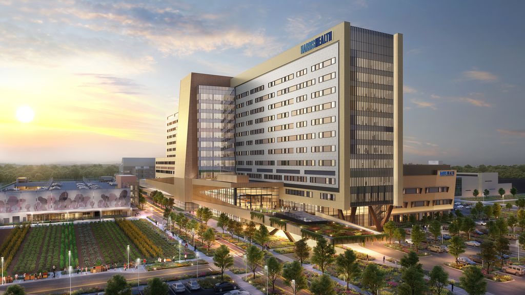 New Harris Health System Hospital Breaks Ground - Axios Houston