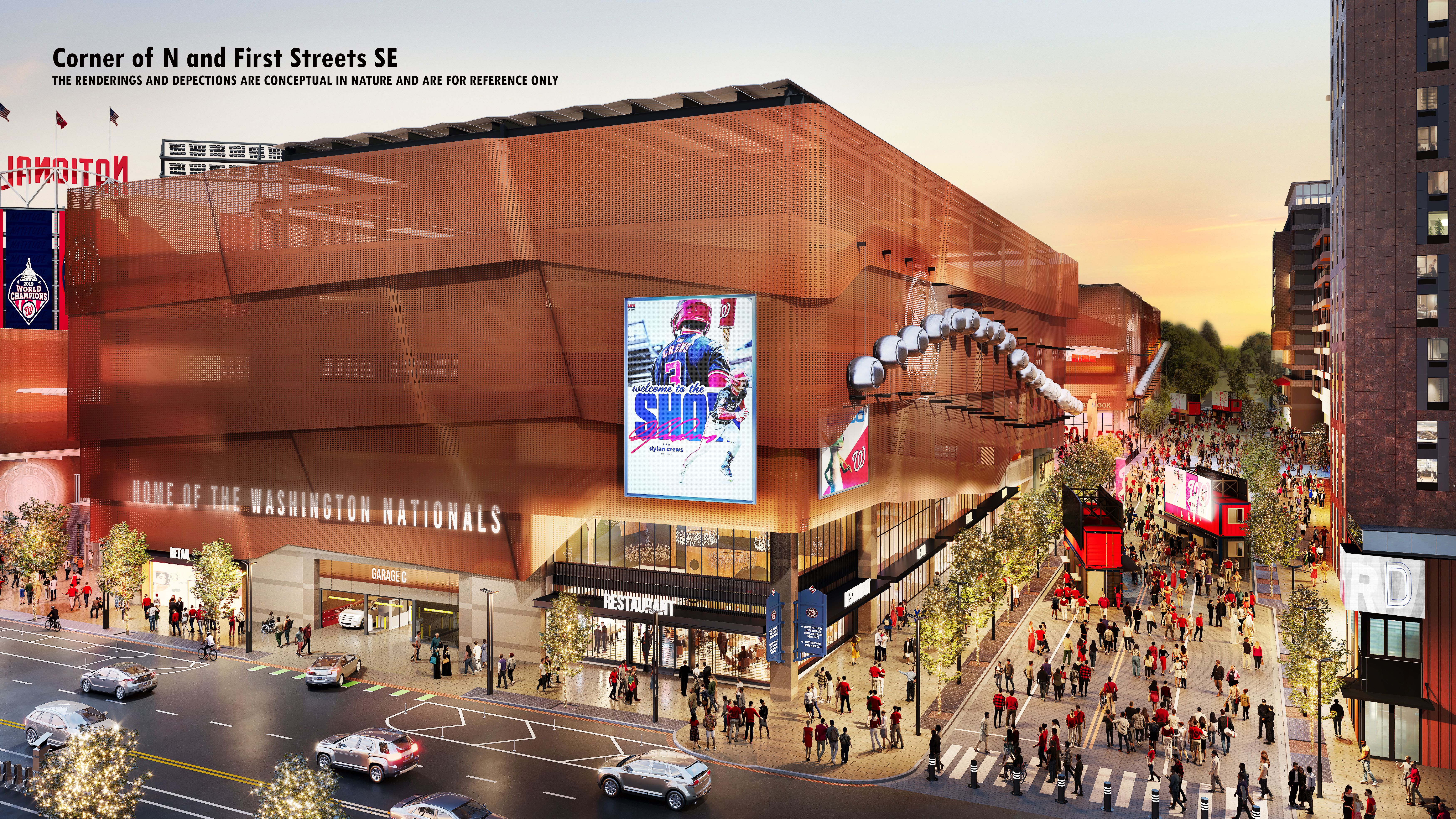 Corner of N and First Streets SE