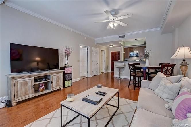 300 W 5th St #133 living room