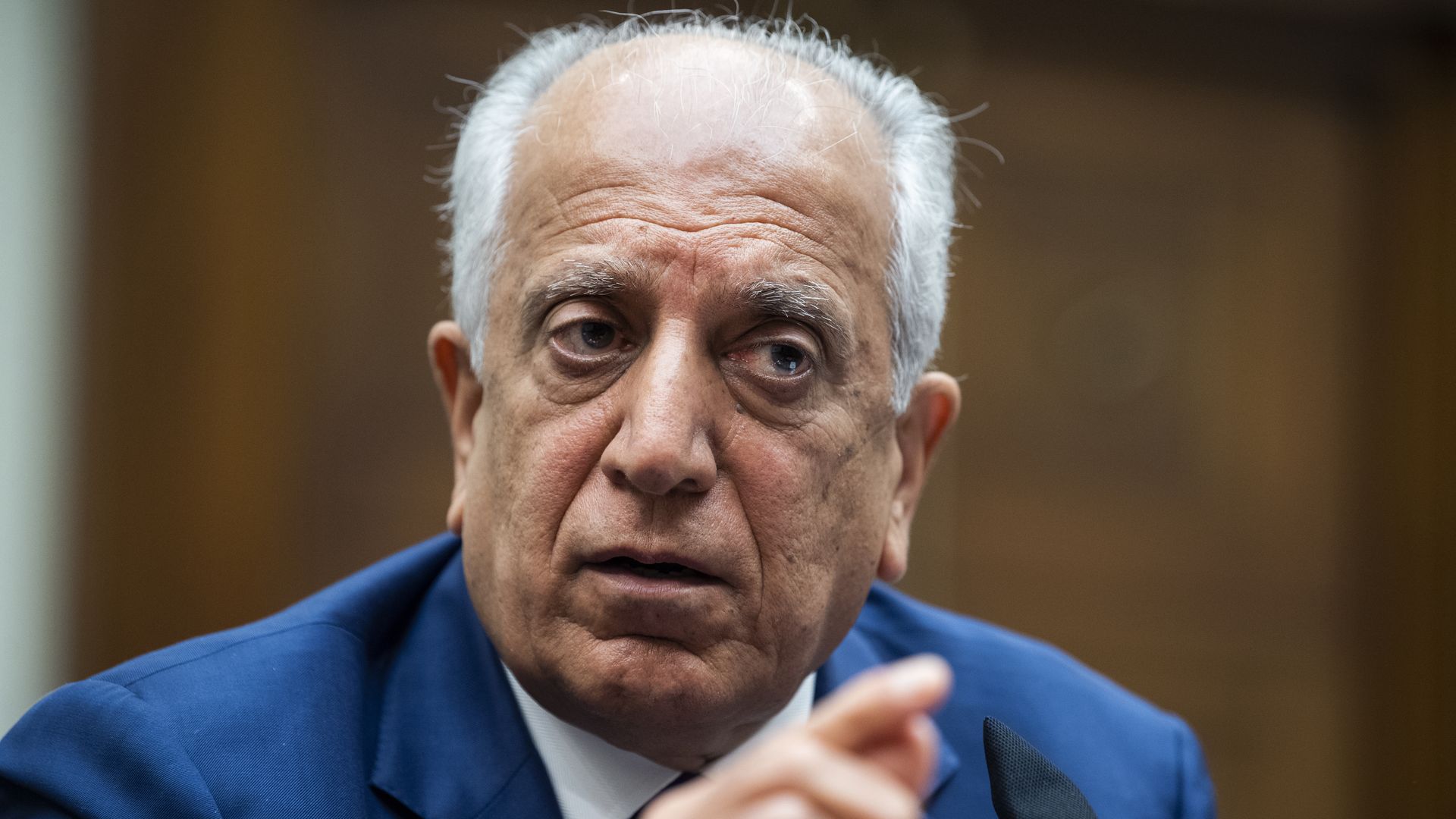 Zalmay Khalilzad, U.S. special representative on Afghanistan reconciliation, in Washington, D.C., in May 2021.