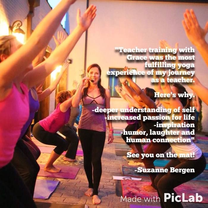 Yoga teacher training with Grace Morales