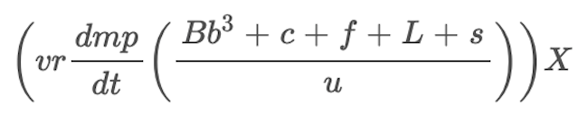 Sports team valuation formula