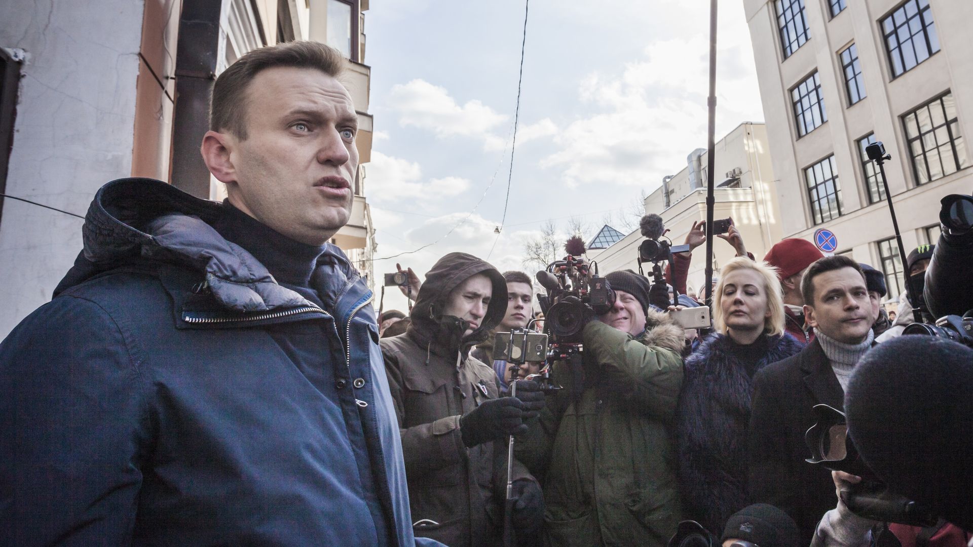 Opposition leader Alexei Navalny.