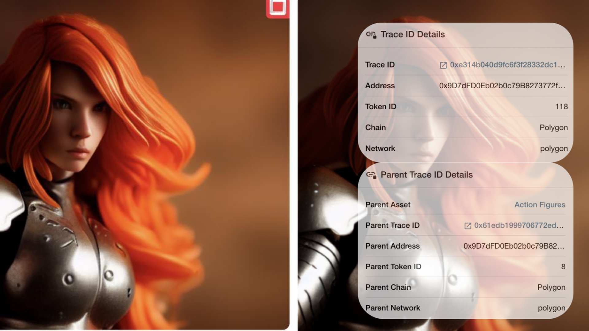 An image created by generative AI along with text explaining details on the image's origins