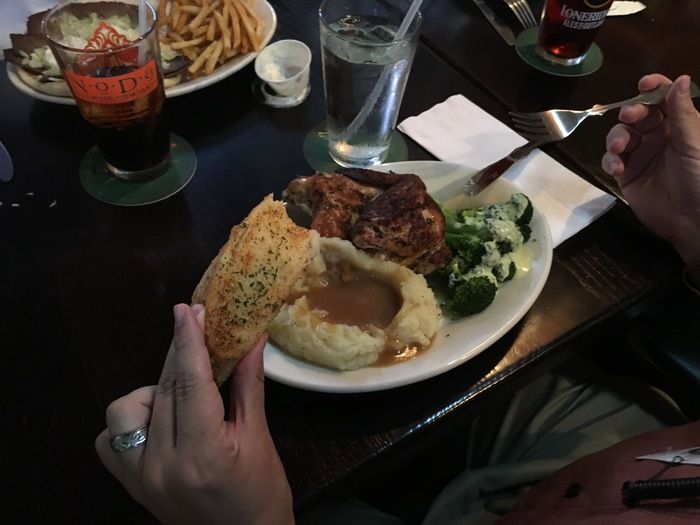 baked chicken at french quarter