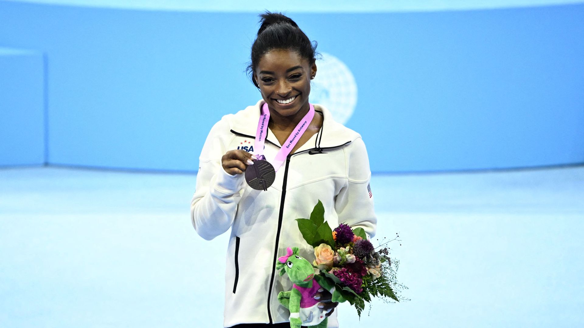 Simone Biles Becomes the Most Decorated Gymnast After Winning Gold