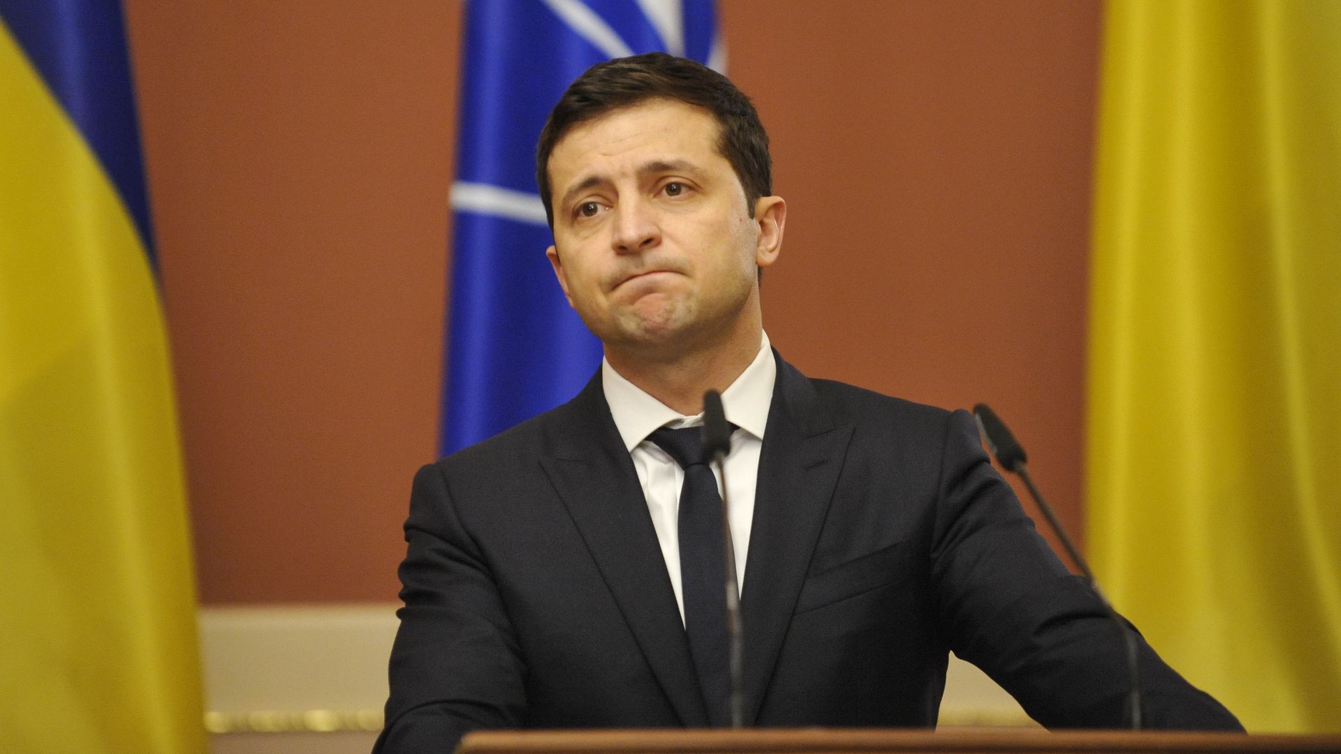 President of Ukraine Volodymyr Zelensky