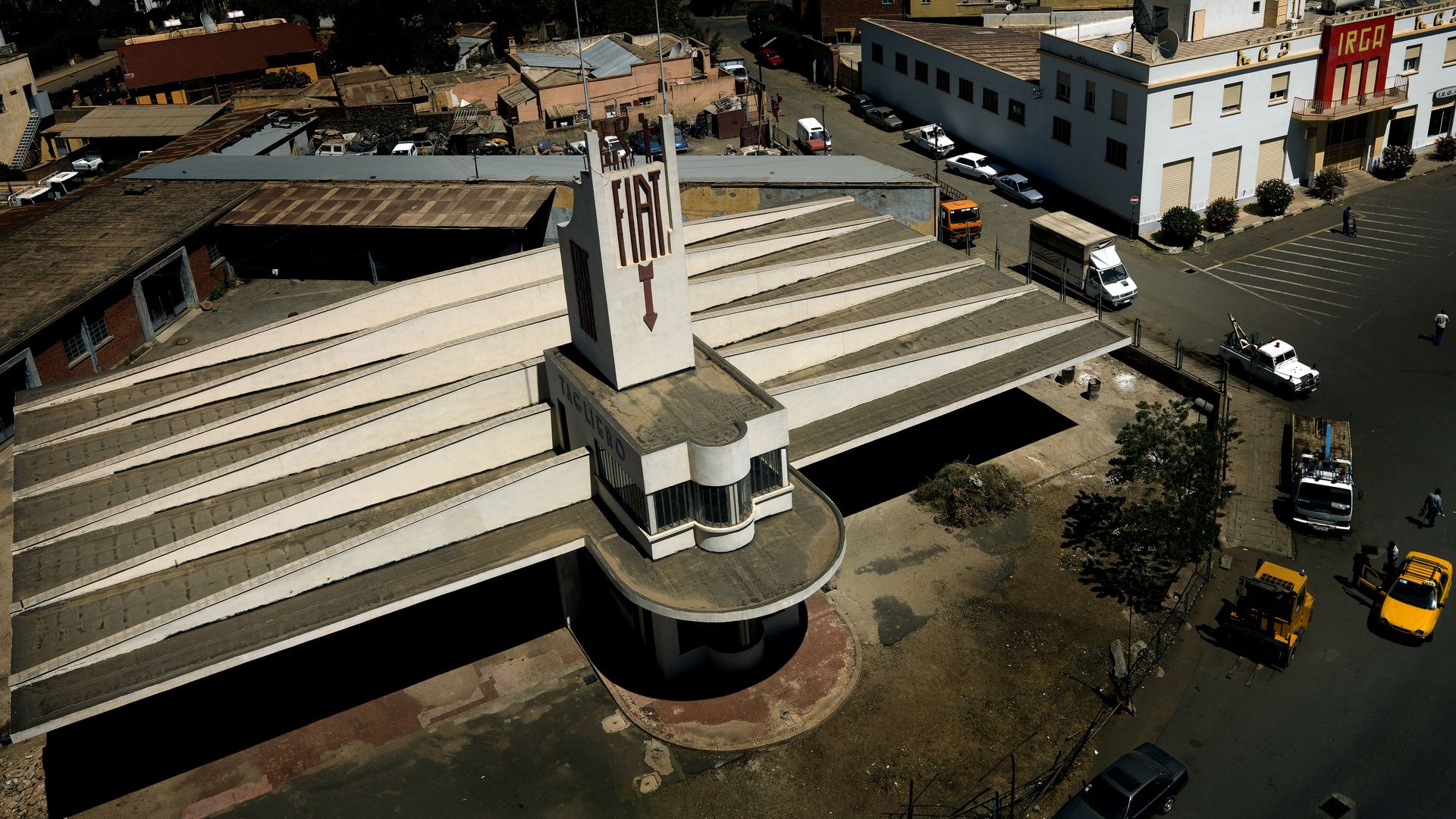 Tagliero Fiat Garage in Asmara, Eritrea