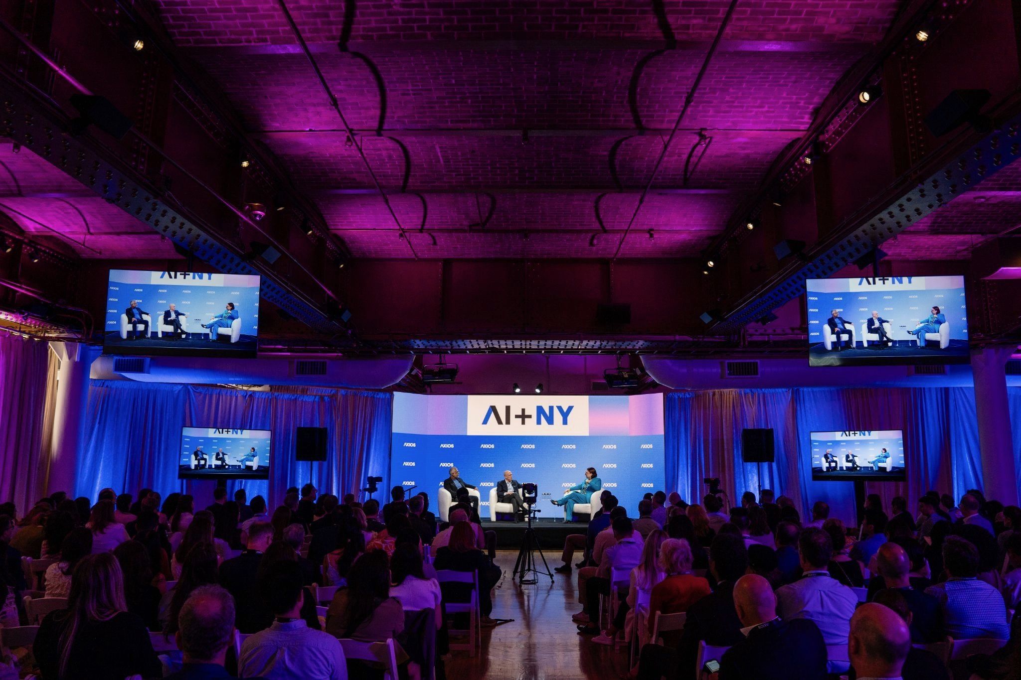 Axios AI+ NY summit last June.