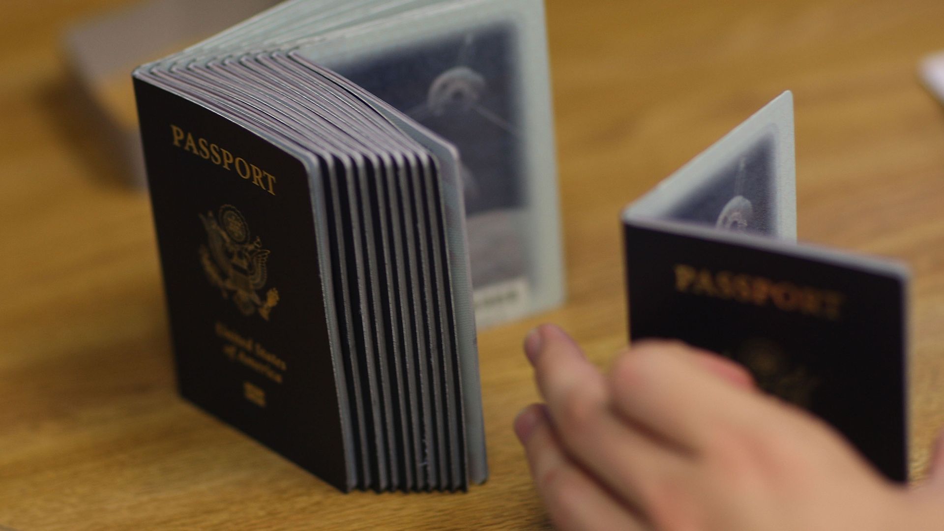 Picture of U.S. passports