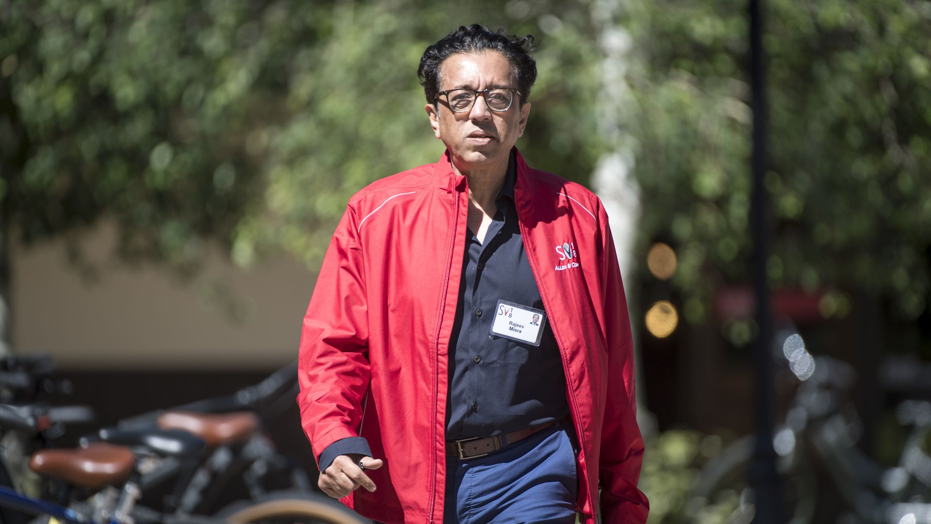 Rajeev Misra at Allen & Co. event.