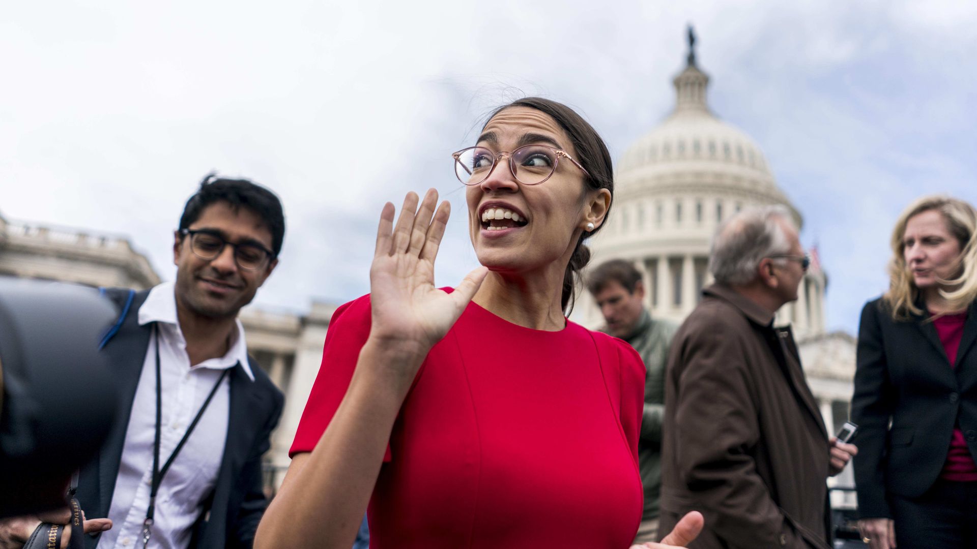 Alexandria Ocasio-Cortez.