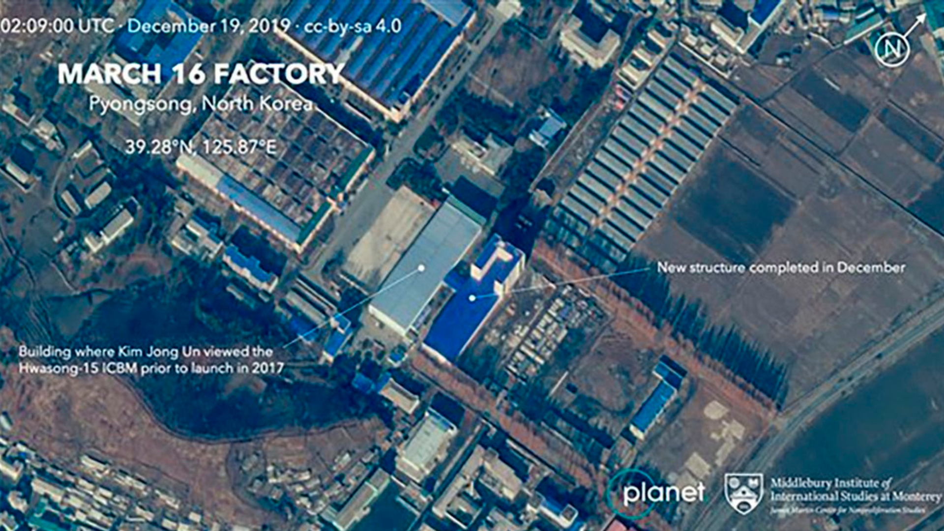 An aerial view.