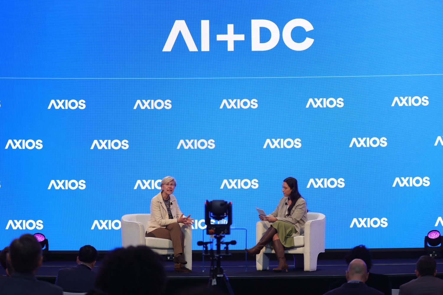 NC Rep. Deborah Ross and Axios' Maria Curi and Axios AI+DC Summit
