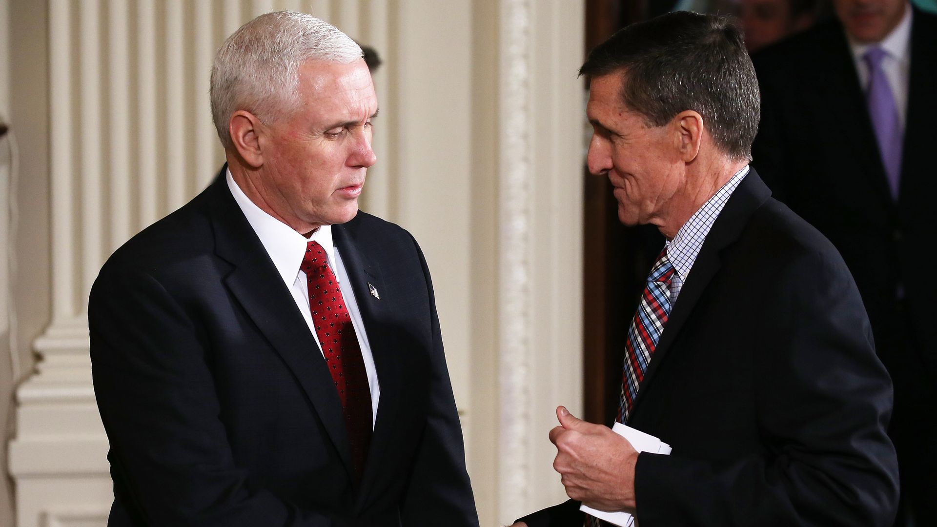 Mike Pence and Michael Flynn