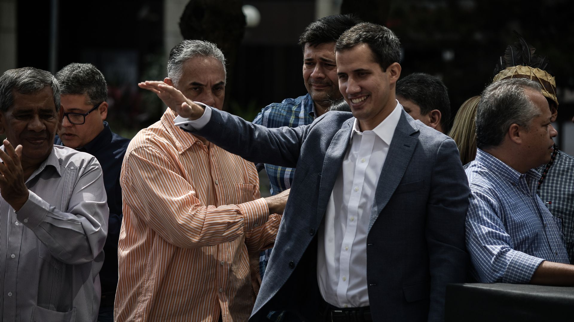 President of the National Congress, Juan Guaido. 