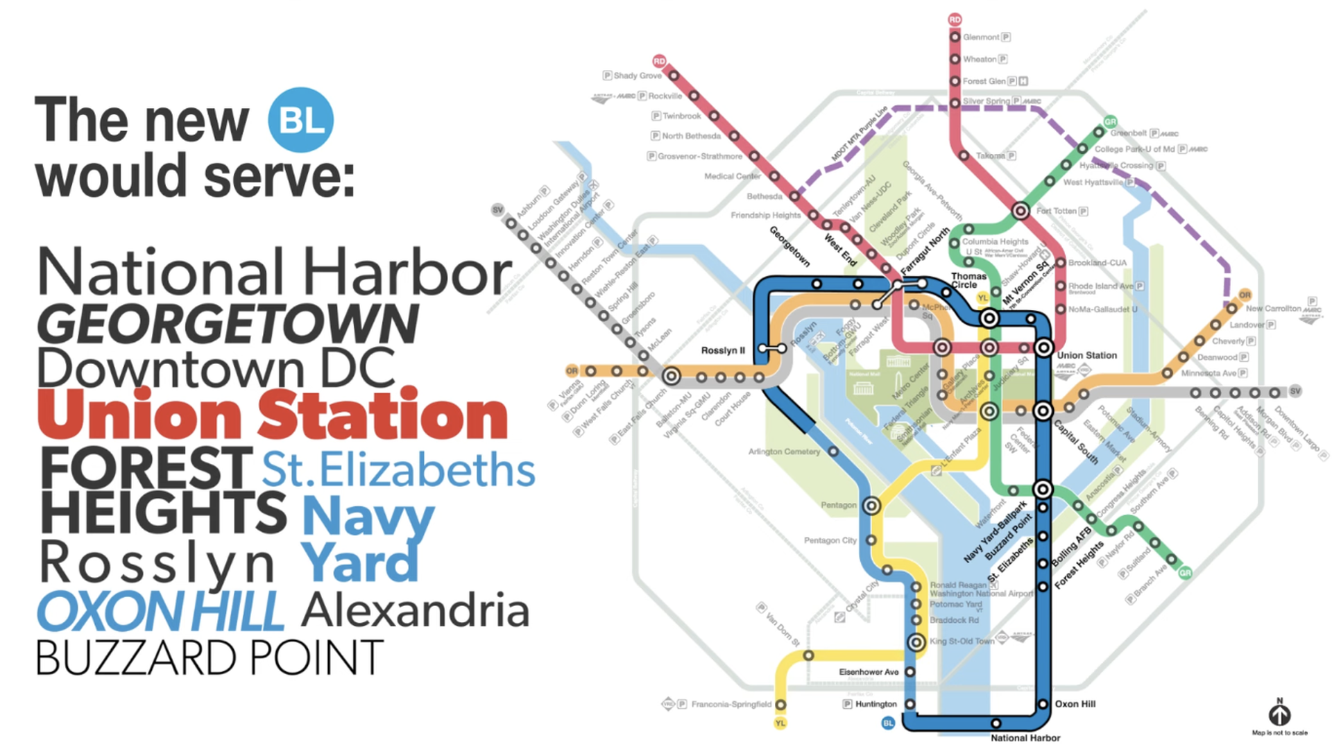 Metro is mapping out its future with new stations and signs Axios