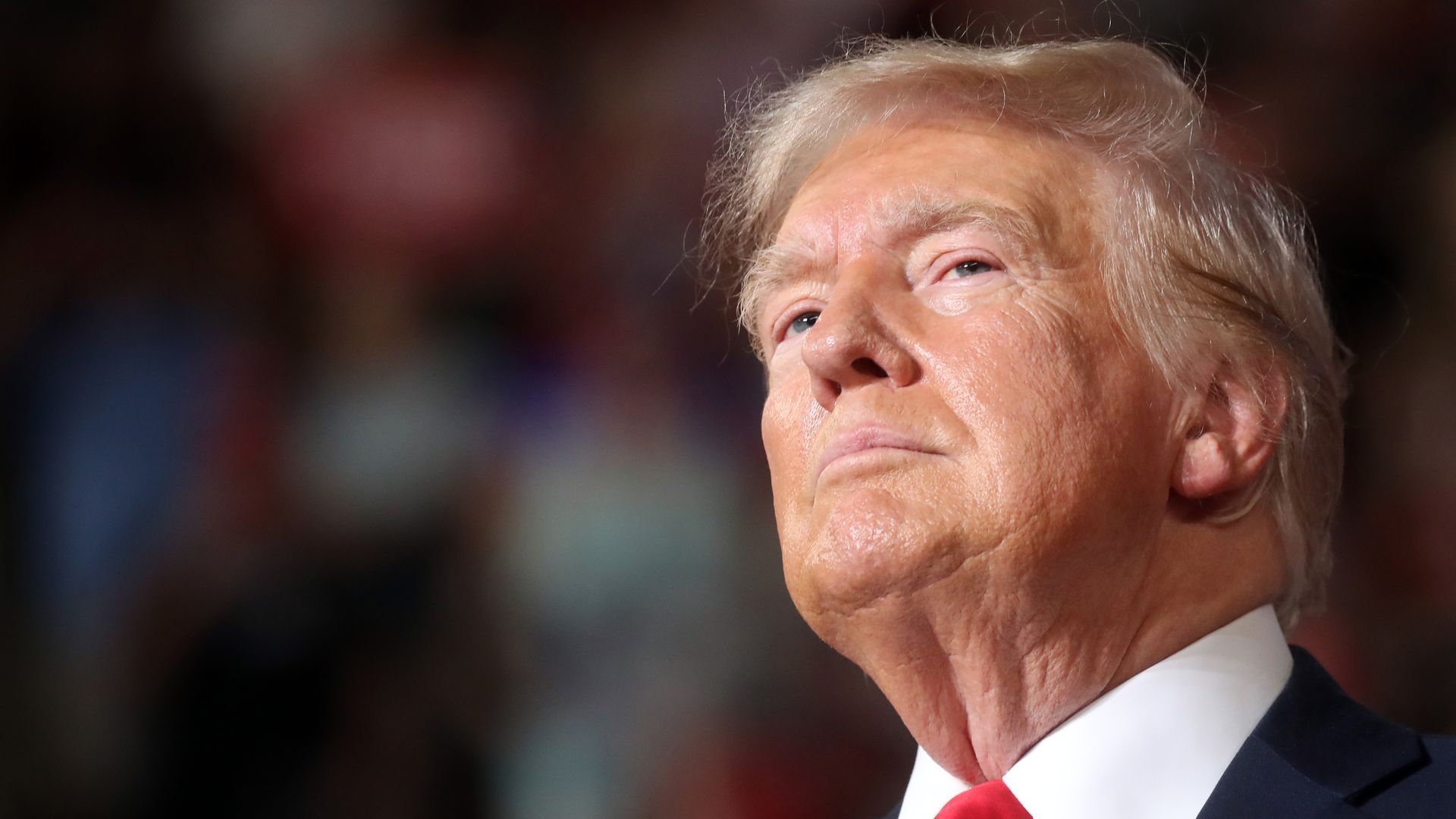 Donald Trump speaks at a rally on July 31, 2024 in Harrisburg, Pennsylvania
