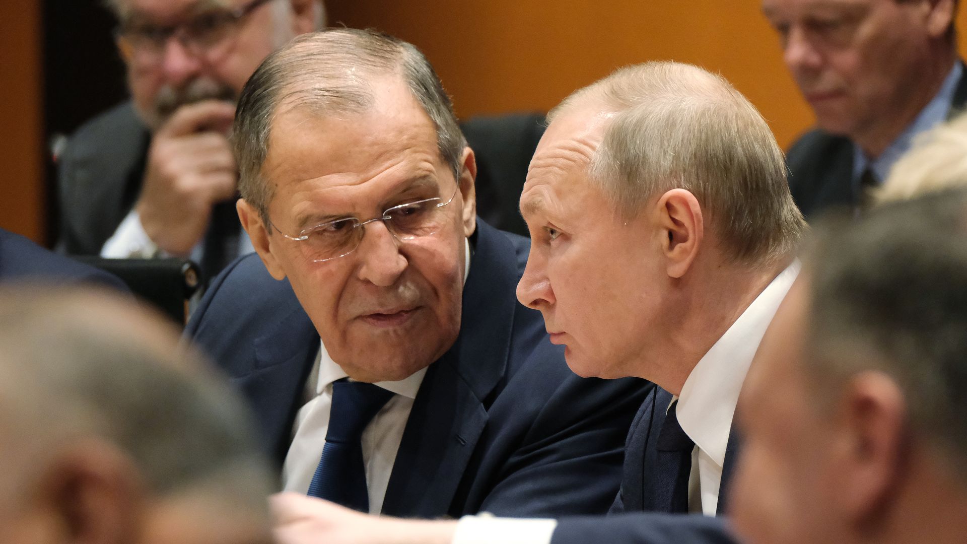 Sergei Lavrov and Putin