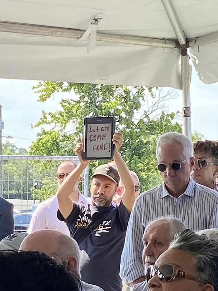 Central Flea Market organizer Hector Vaca