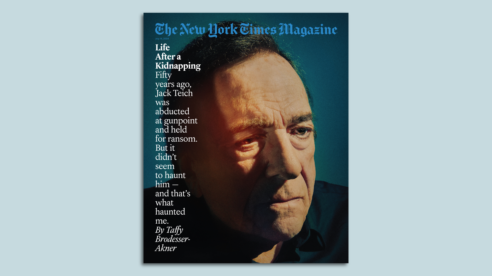 NYT Magazine cover