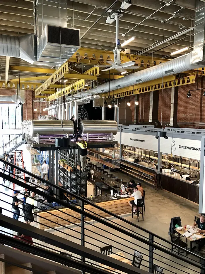 trolley barn atherton interior