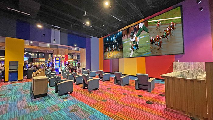 sports Book at Cherokee casino in Murphy