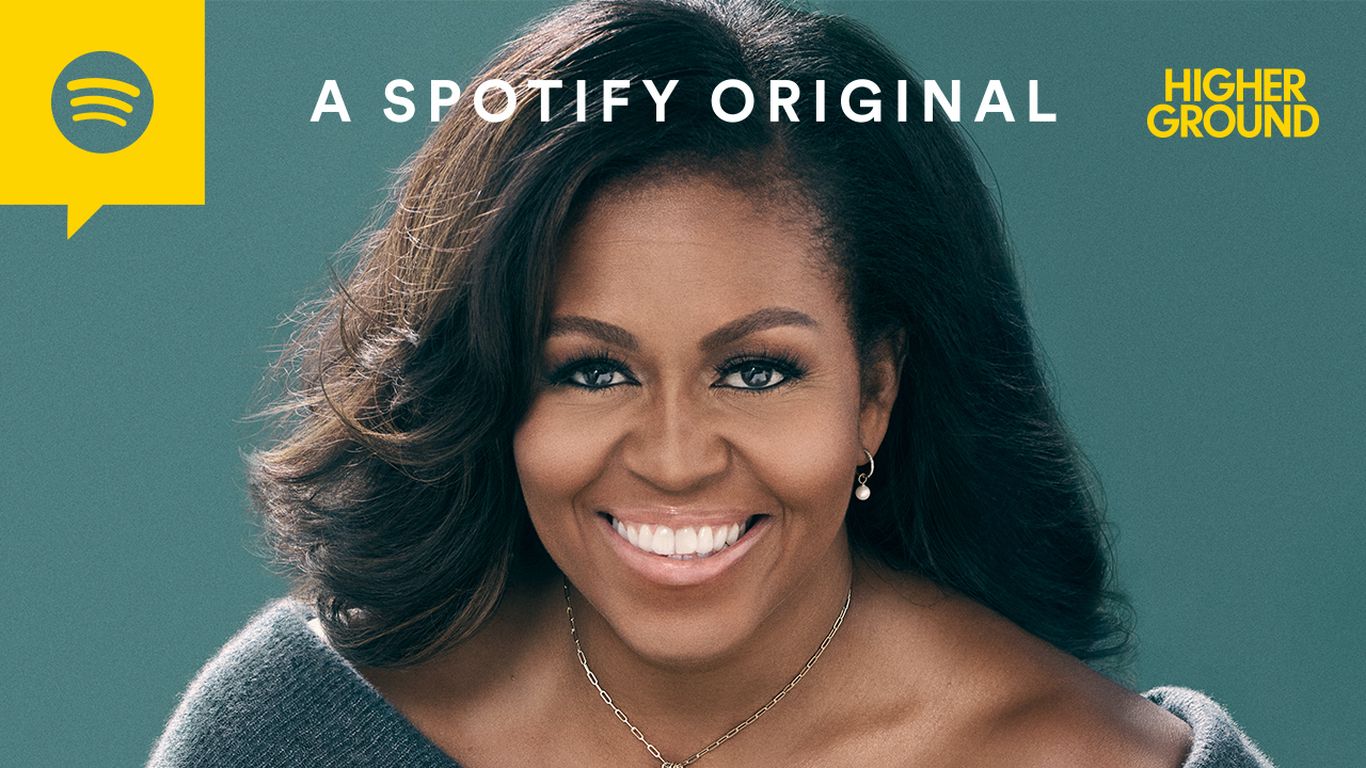 Michelle Obama's podcast will debut on Spotify on July 29