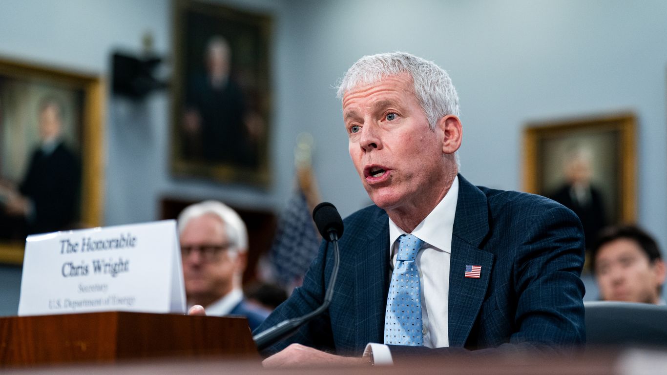 Trumps energy boss gas may stay above 3pergallon into 2027  Axios