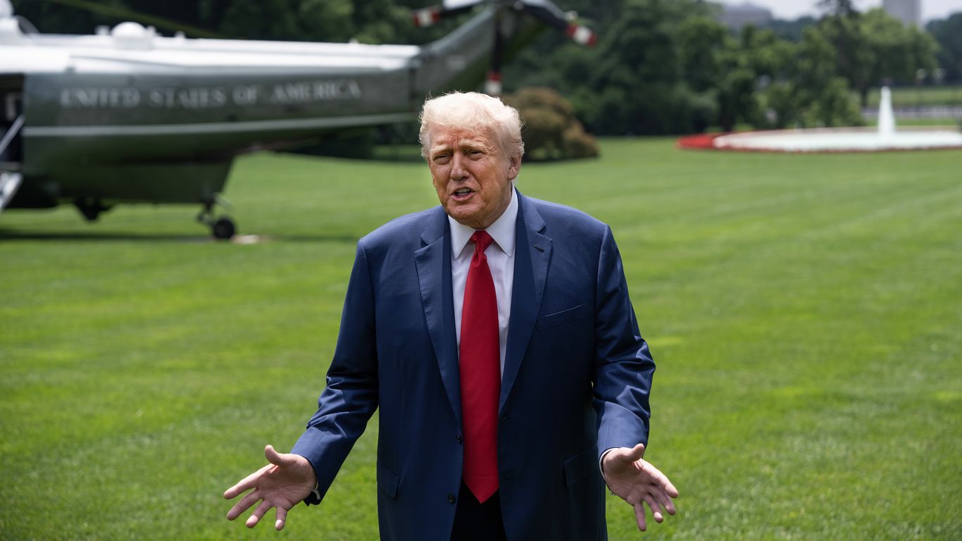 Trump to Axios: Israel's attack could help me make deal with Iran - Axios