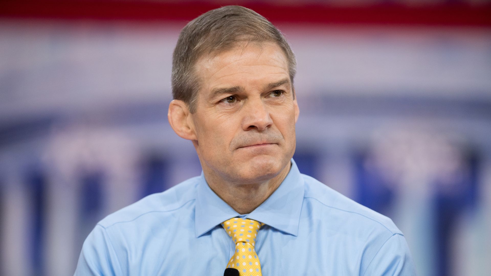 Jim Jordan sitting. 