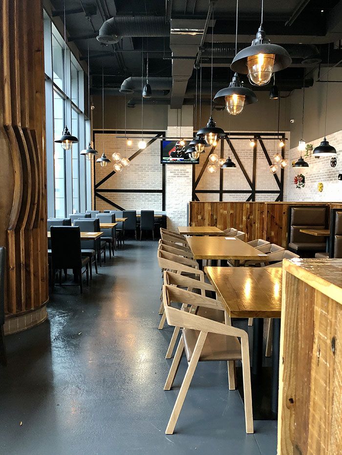 blacow burger south end interior