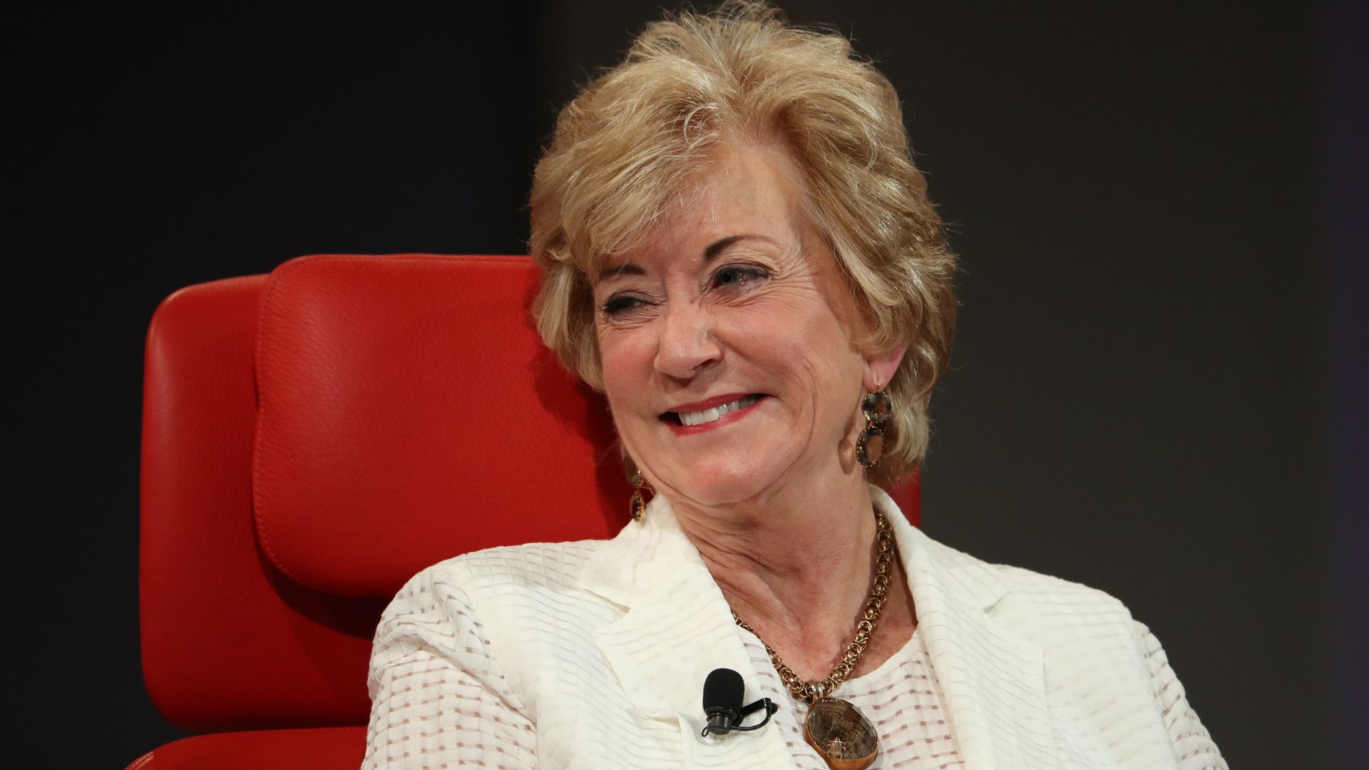 Small Business Administrator Linda McMahon speaking at Code Conference