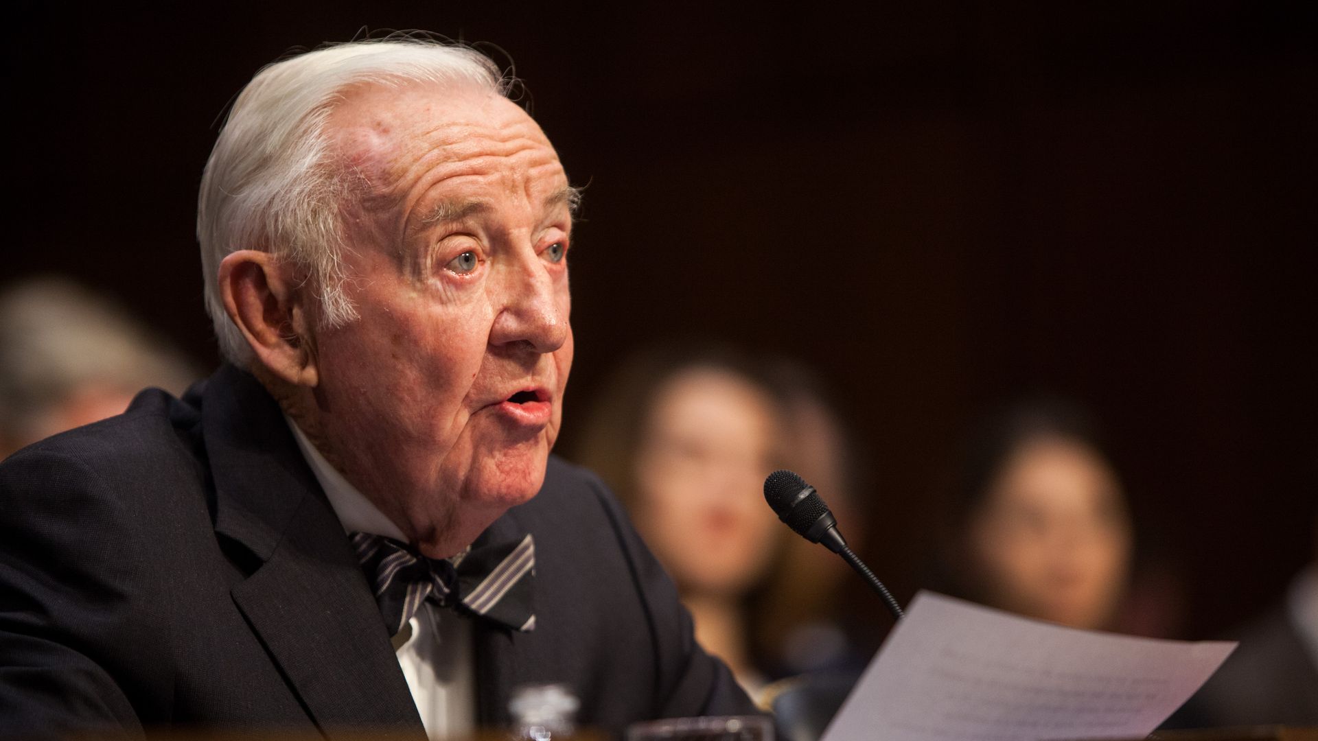Former Supreme Court Justice John Paul Stevens. Photo: Allison Shelley/Getty Images