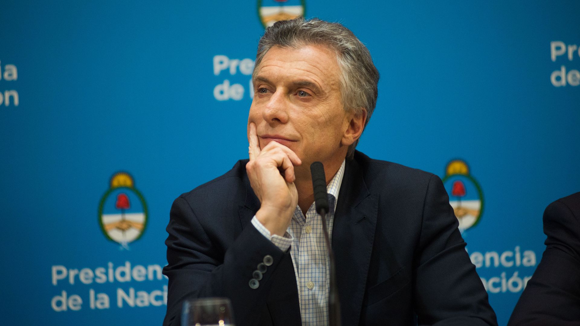 Argentine President Mauricio Macri, 