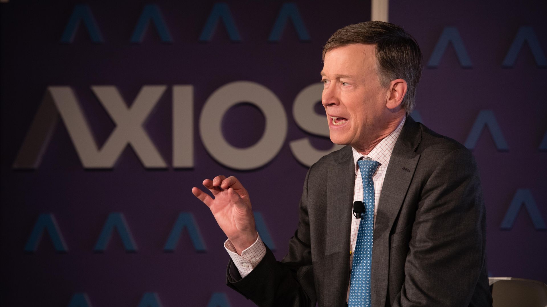 John Kasich speaks at Friday's Axios event