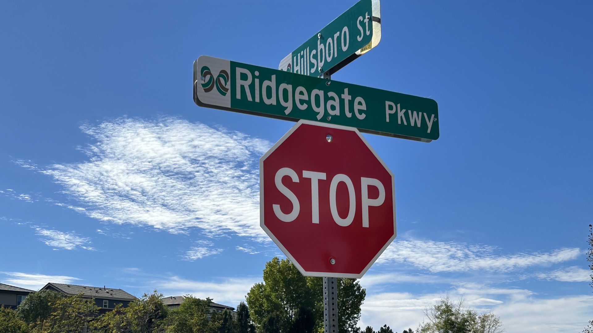 New sign in Douglas County.