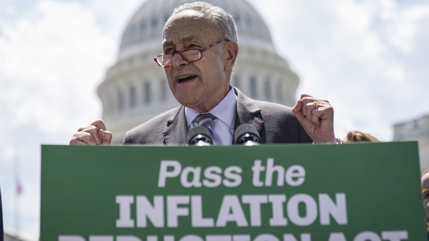 Senate Democrats pass 0 billion tax, climate and health care bill