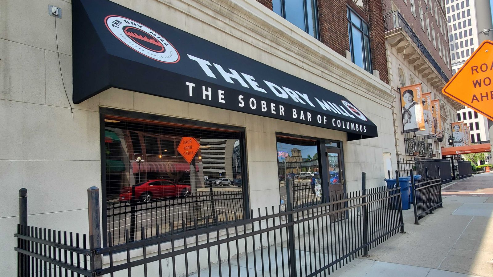 We visited The Dry Mill, the first "sober bar" in Columbus, Ohio