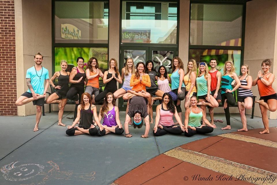 Y2 Yoga teacher training graduates