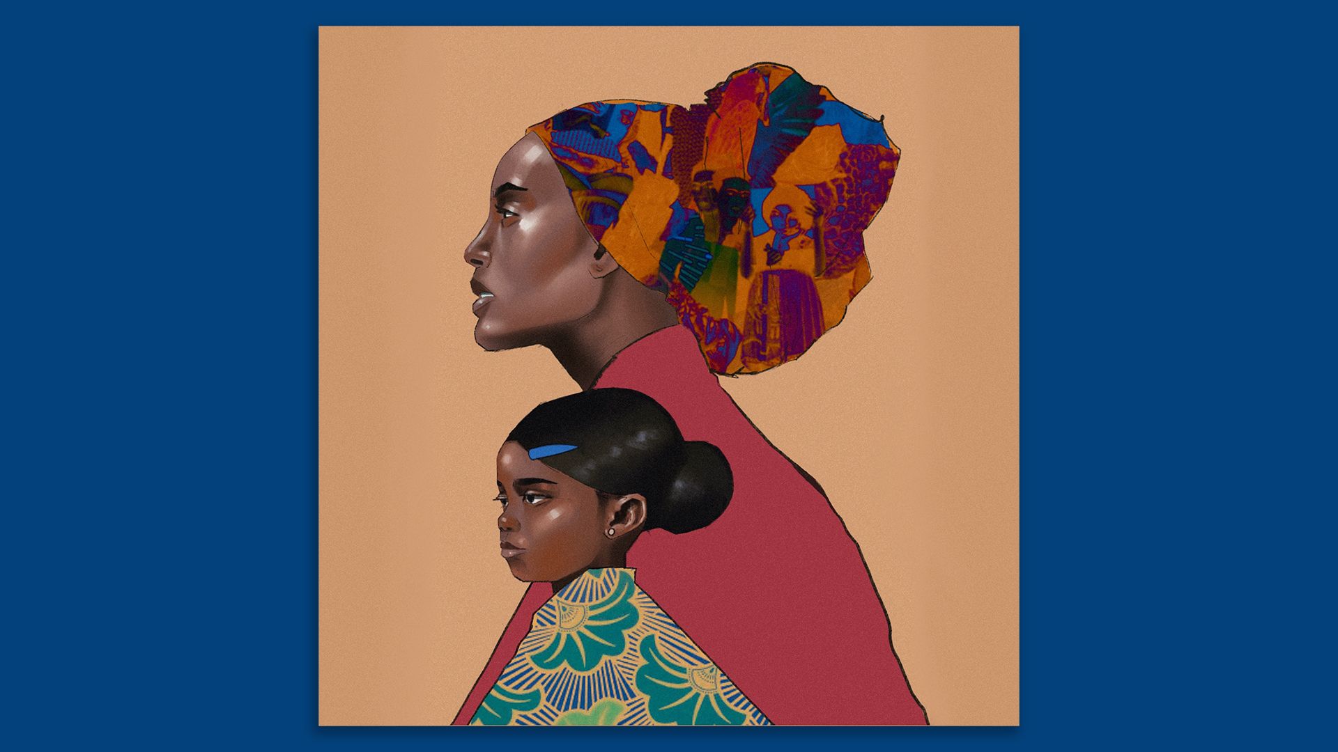 Artist Nazeer Sabree's work inspired by Yowie. See the art at 1500 Market Street. Photo courtesy of Visit Philadelphia. 